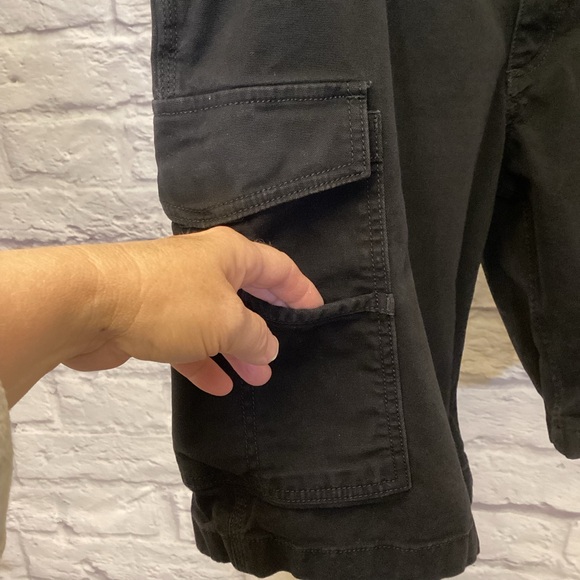 Carhartt 42 Rugged Flex Relaxed Fit Canvas Cargo Work Shortss Black 103542 - Picture 5 of 10